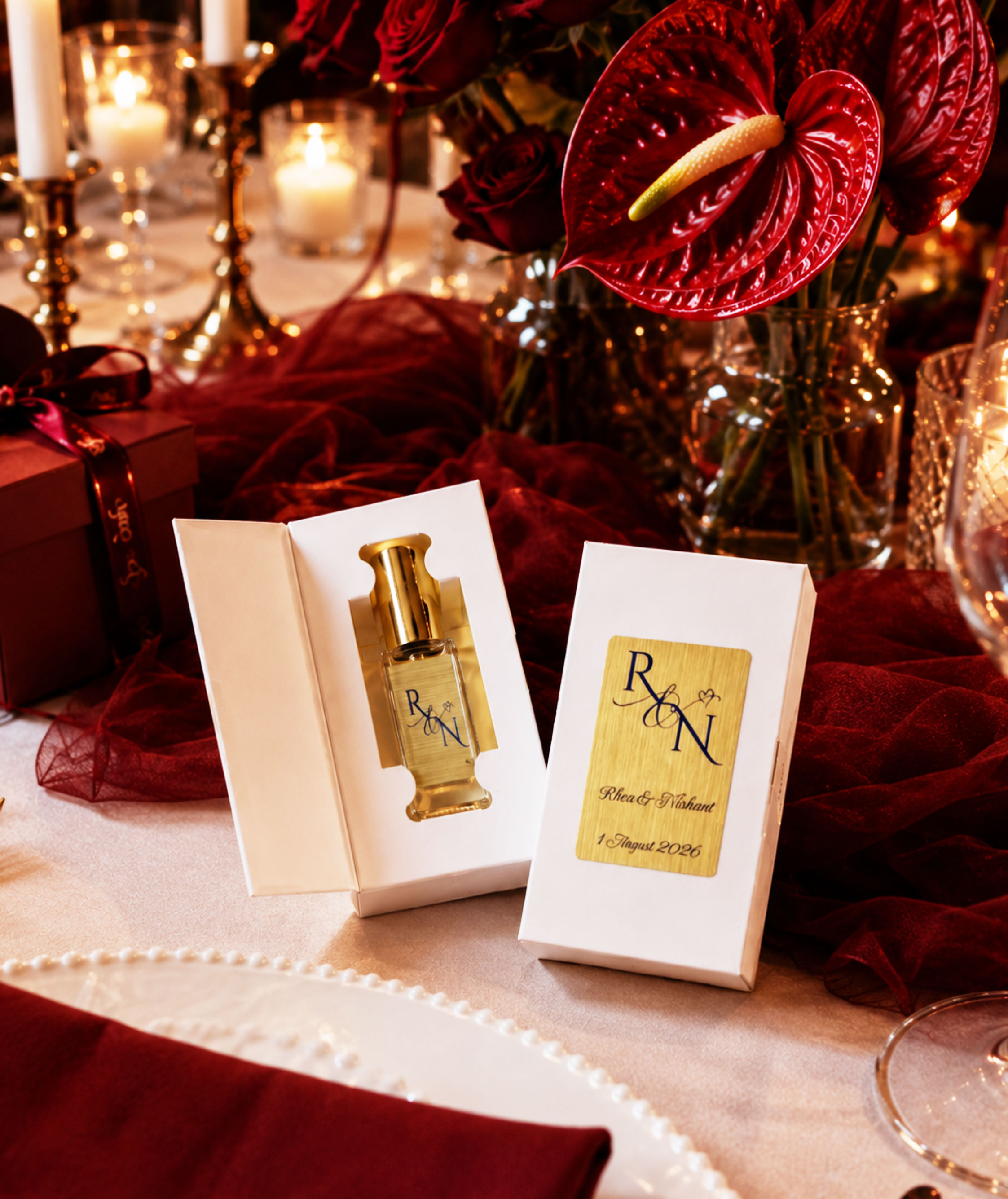 Personalised Luxury Wedding Favours 